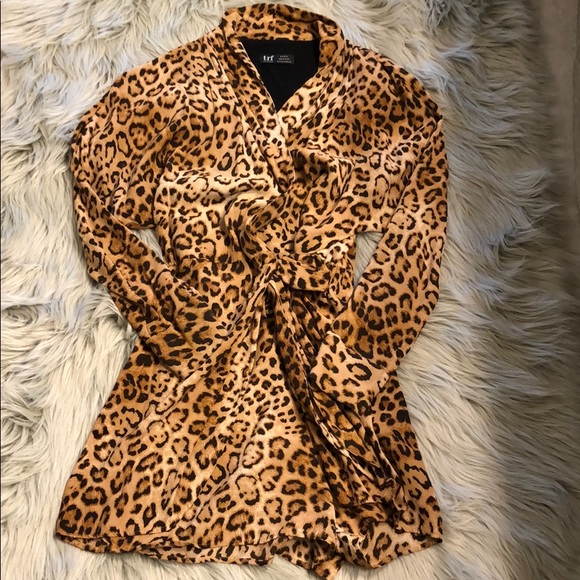 EUC ZARA leopard print romper - Picture 3 of 7
